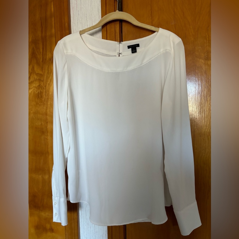 Ann Taylor Blouse cream